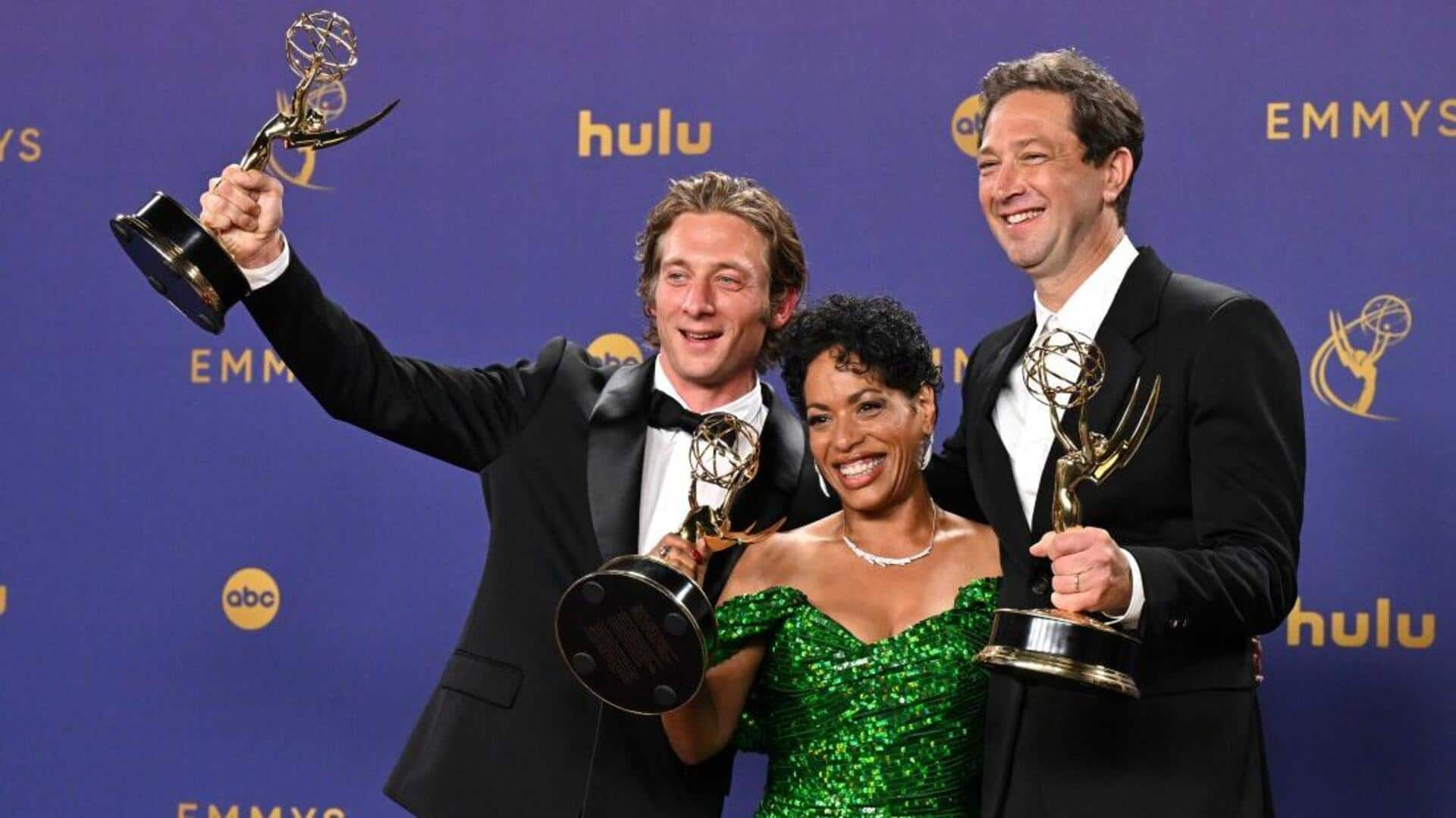 Emmys 2024: 'The Bear' rewrites comedy history with record wins!