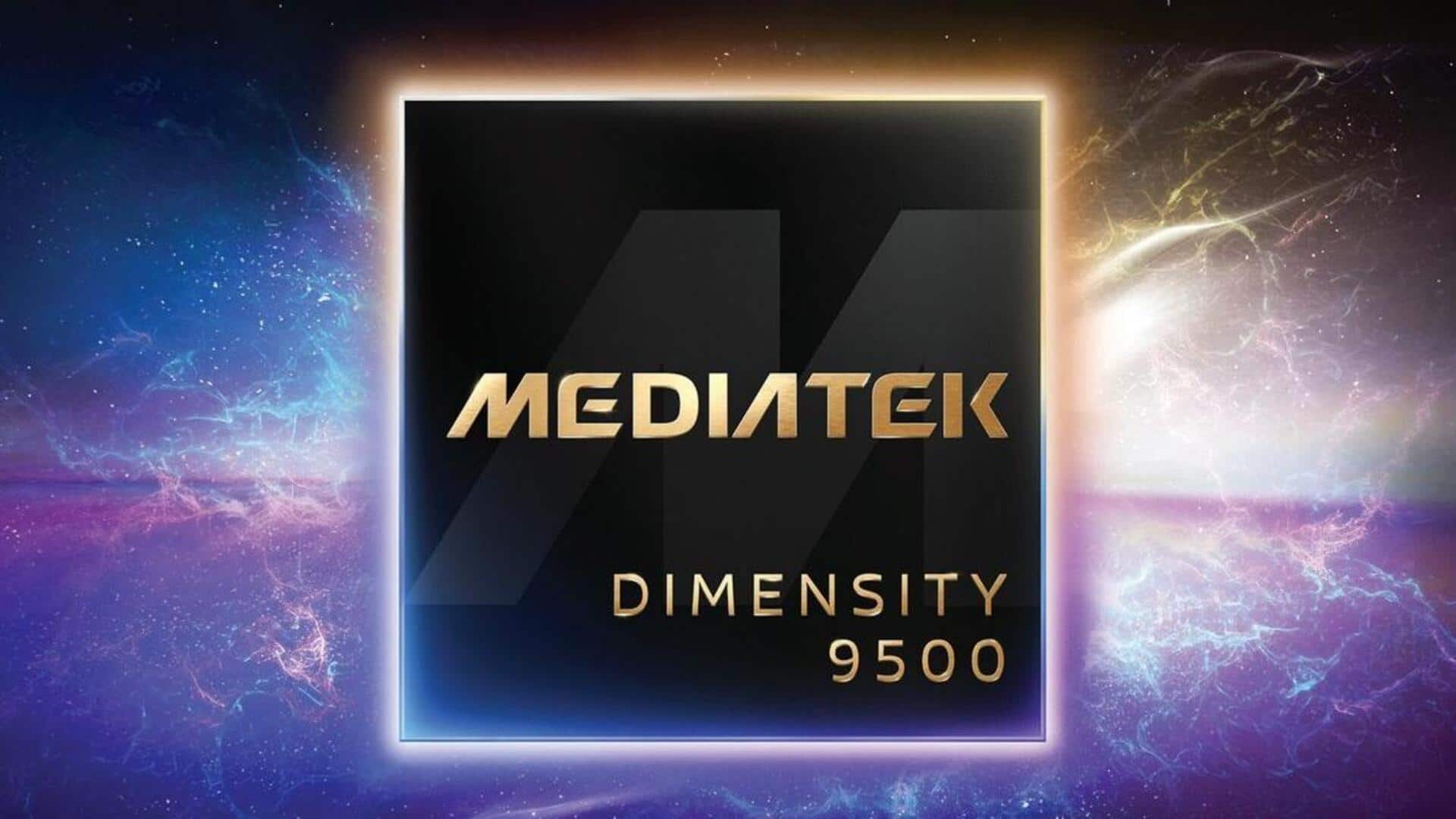 MediaTek launches Dimensity 9500, to take on Qualcomm's upcoming flagship MediaTek launches Dimensity 9500, to take on Qualcomm's upcoming flagship