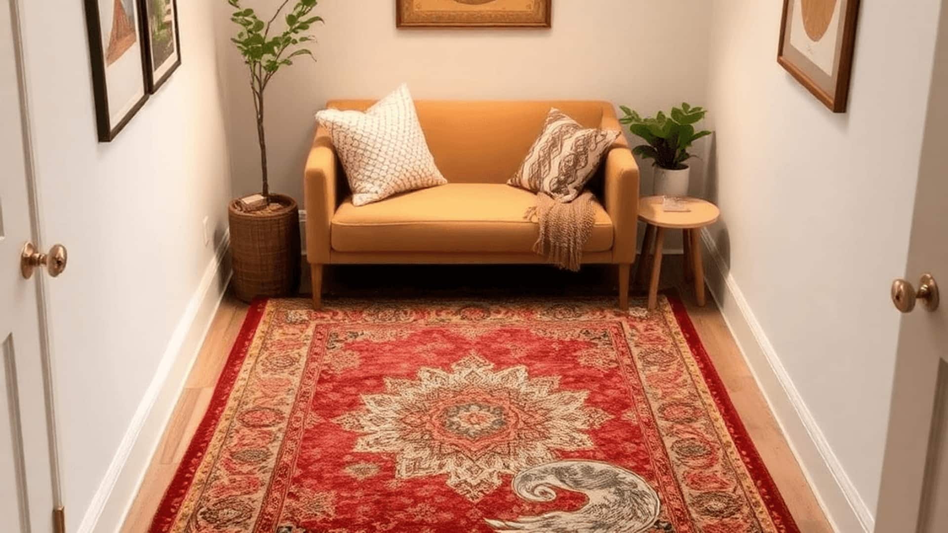 How to decorate your small space with rugs