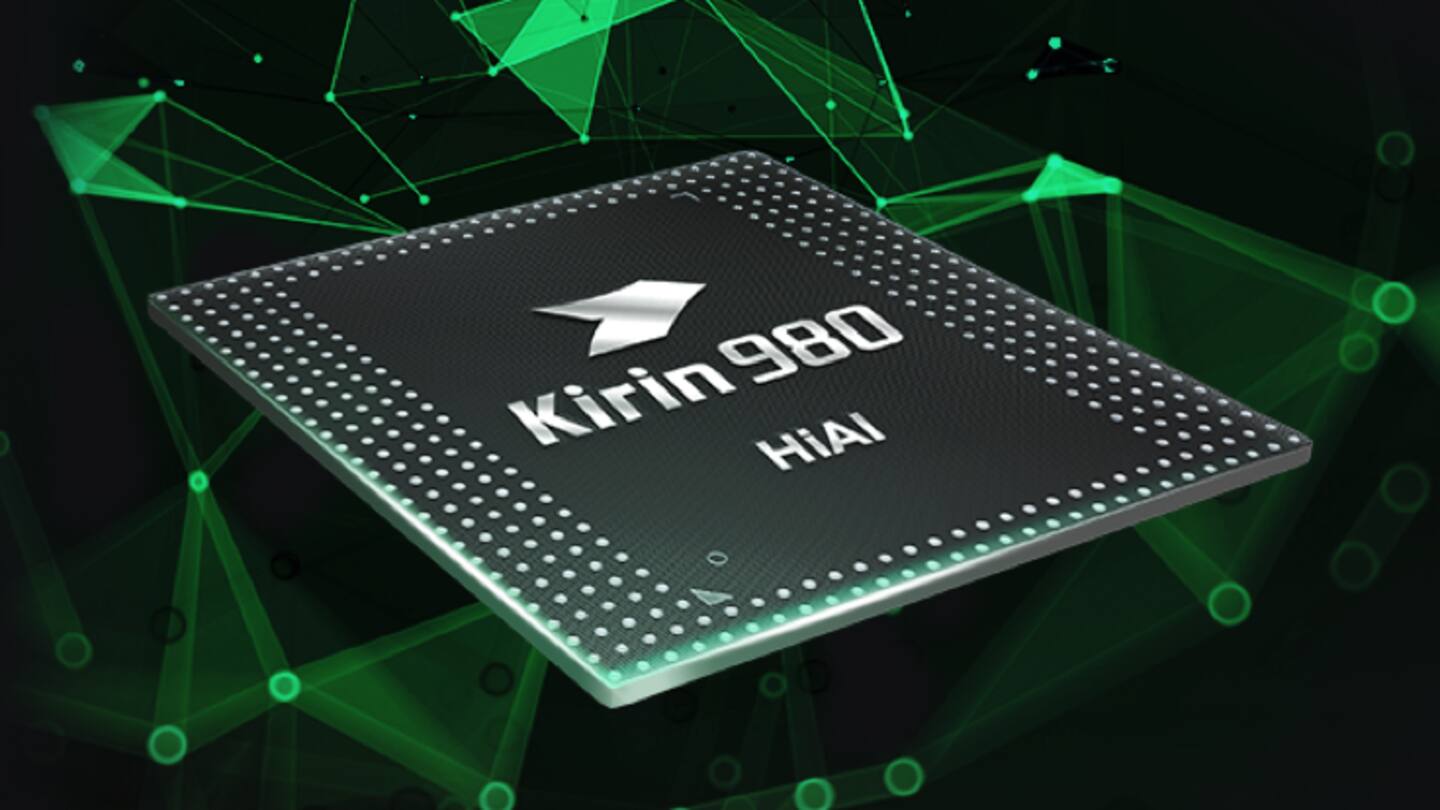 It is backed by a Kirin 980 processor It is backed by a Kirin 980 processor