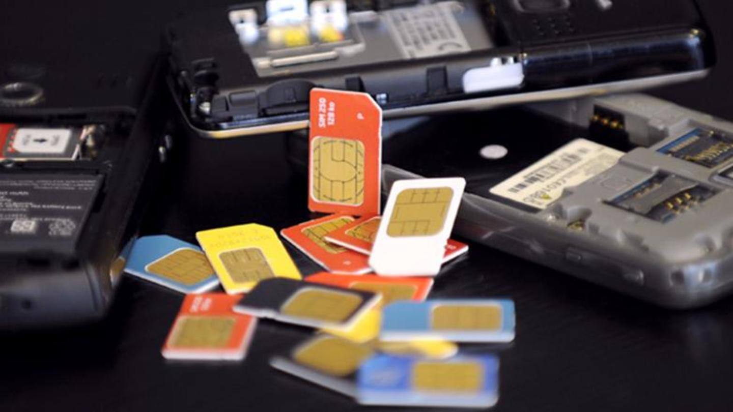 Khan confirmed he issued several such SIM cards Khan confirmed he issued several such SIM cards