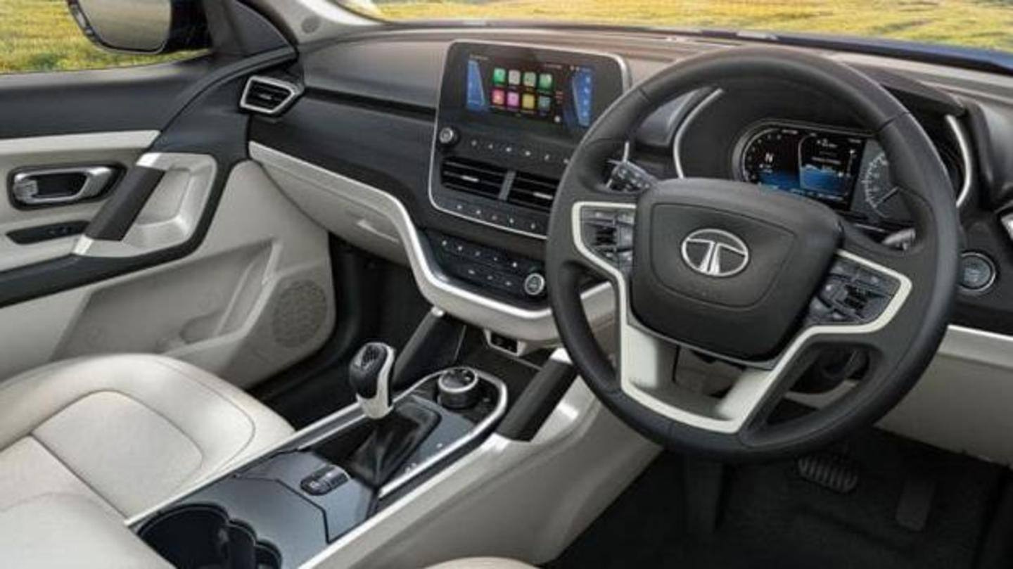 It has an 8.8-inch touchscreen infotainment system It has an 8.8-inch touchscreen infotainment system