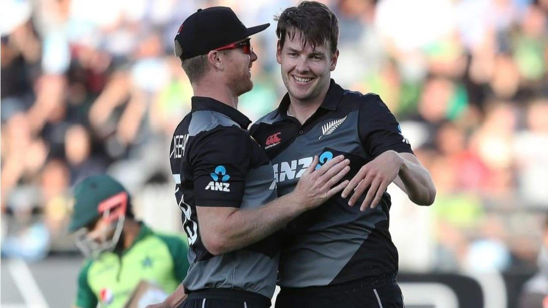 Champions Trophy: Jacob Duffy replaces injured Sears in NZ squad