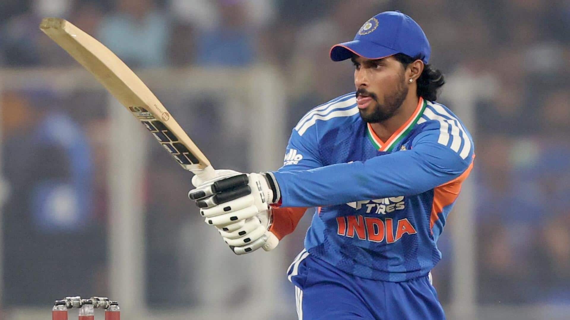 Indian batter Tilak Varma attains this sixes milestone in T20s