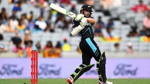 Latham slams his first T20I fifty in nearly three years