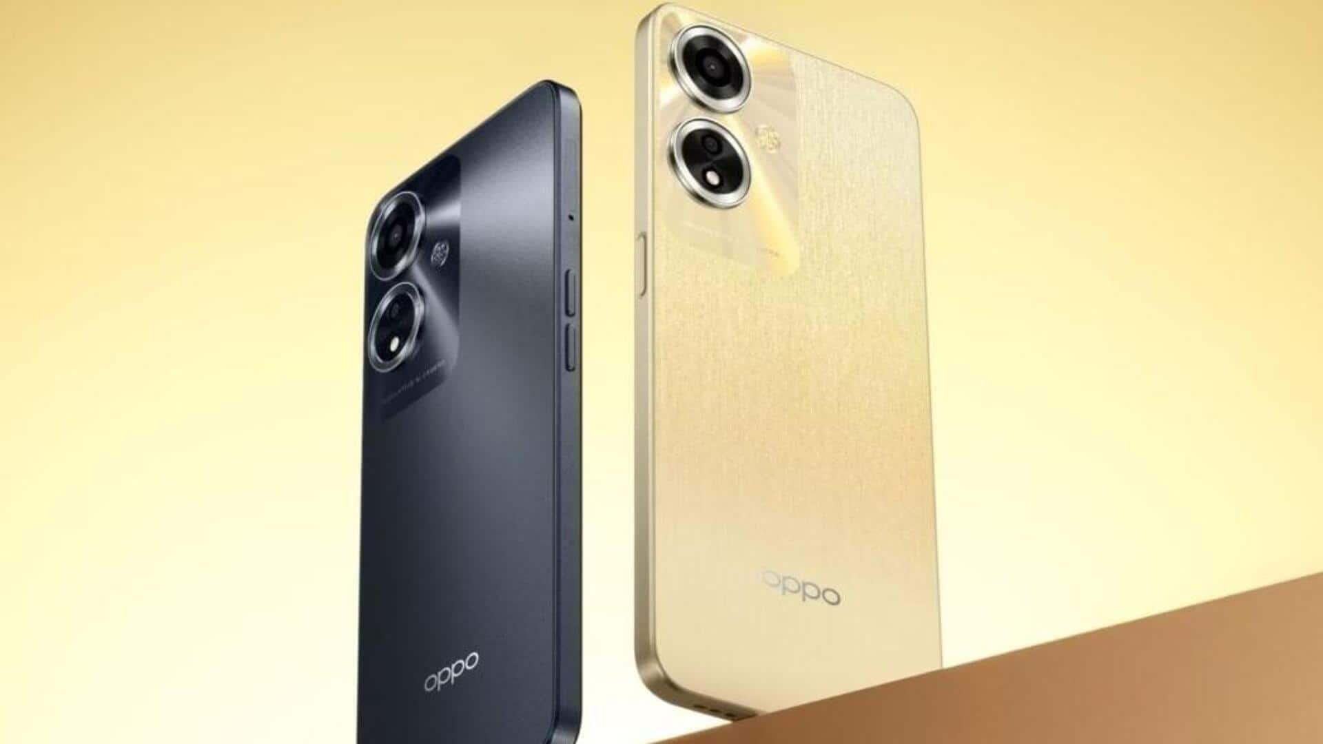 OPPO A59 5G, with 5,000mAh battery, debuts at Rs. 15,000