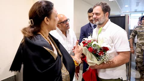 Rahul Gandhi arrives in UP for hearing in defamation case