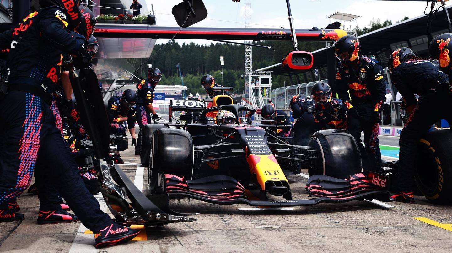 Red Bull seal five F1 wins in a row Red Bull seal five F1 wins in a row