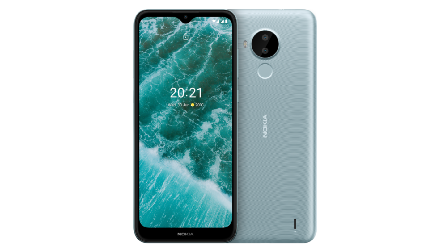 The phone has a rear-mounted fingerprint sensor The phone has a rear-mounted fingerprint sensor