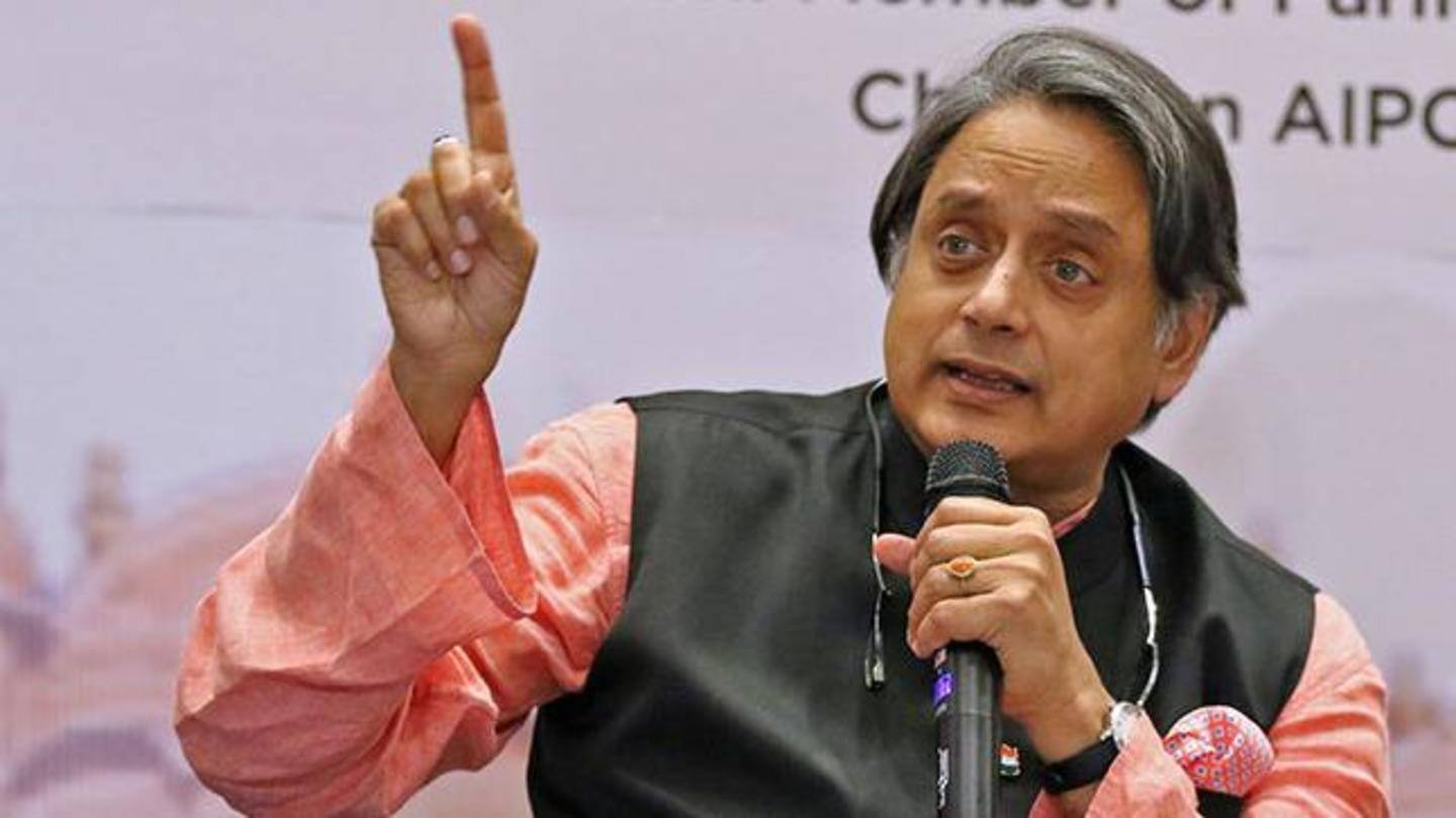 Shashi Tharoor, Supriya Sule criticize government Shashi Tharoor, Supriya Sule criticize government