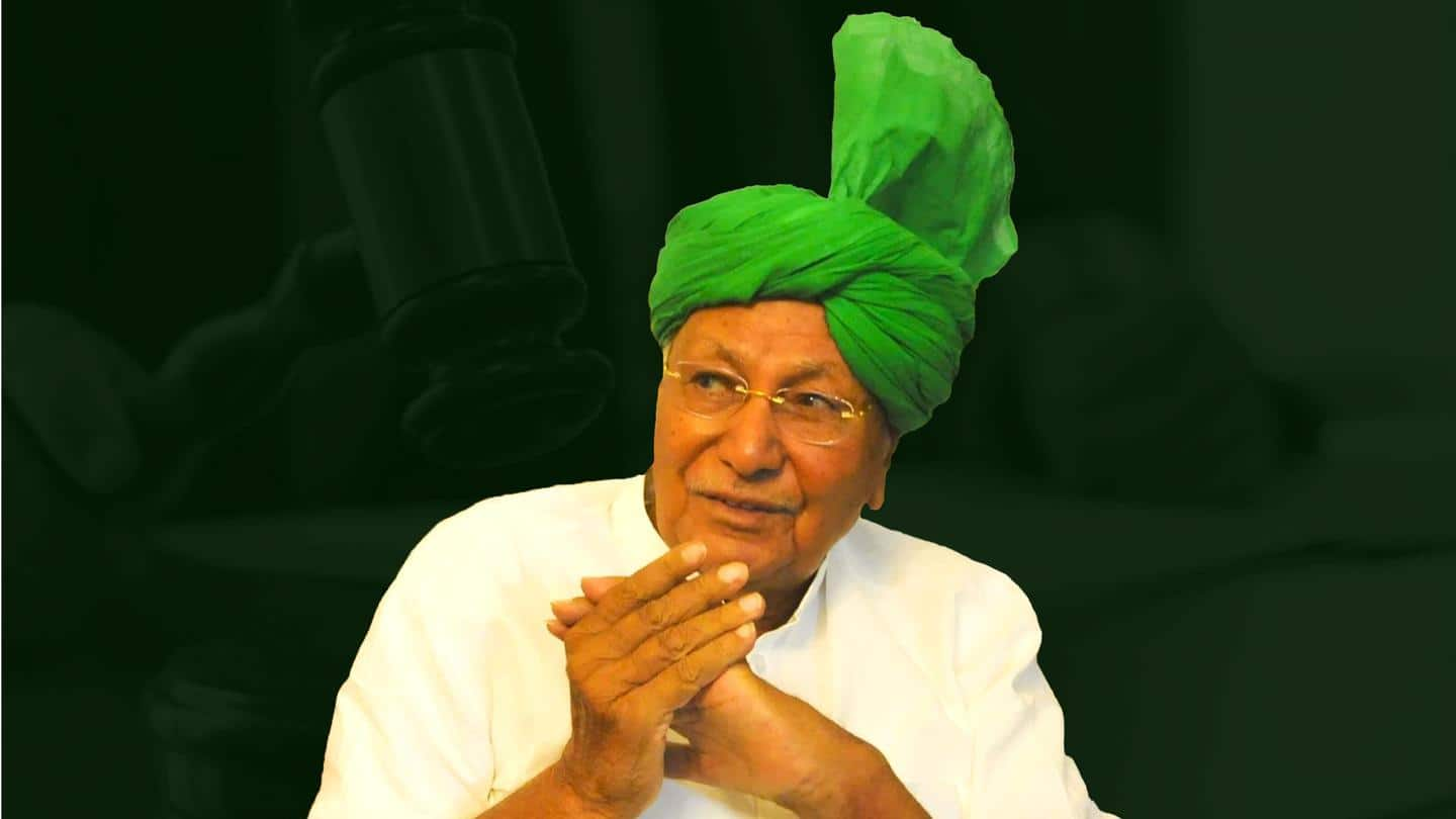 Former Haryana CM Om Prakash Chautala convicted in corruption case