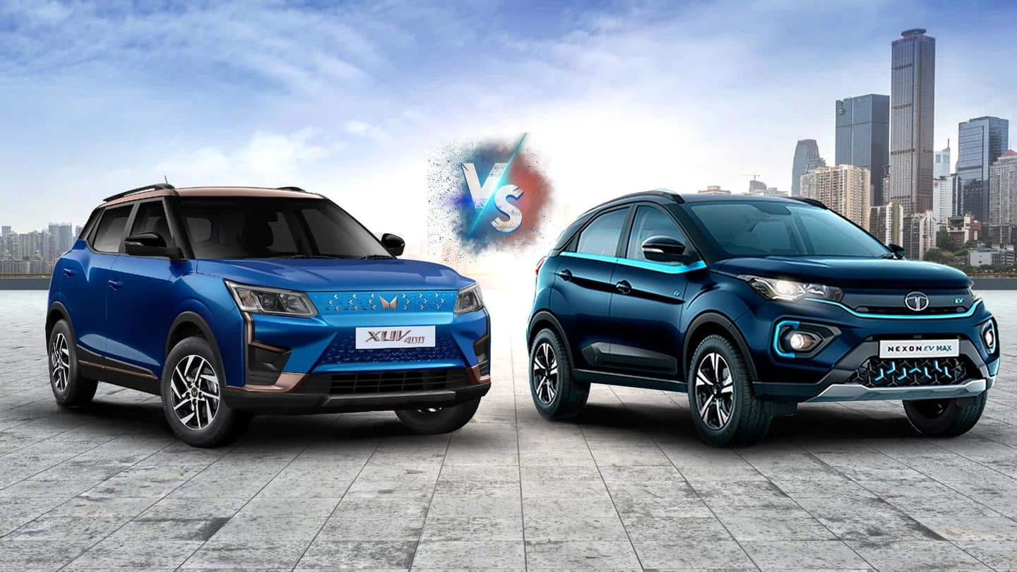 Mahindra XUV400 v/s Tata Nexon EV MAX: Which is better?