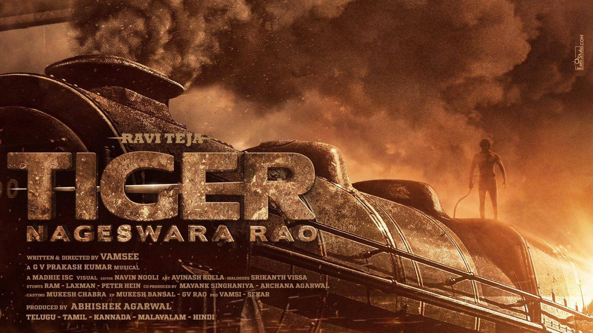 Ravi Teja's 'Tiger Nageswara Rao' release date revealed
