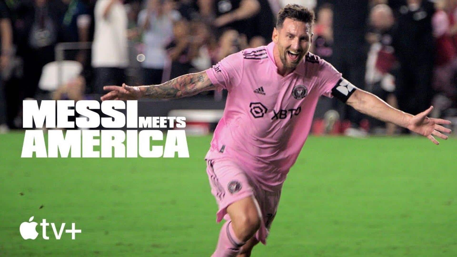 When and where to watch 'Messi Meets America' on OTT