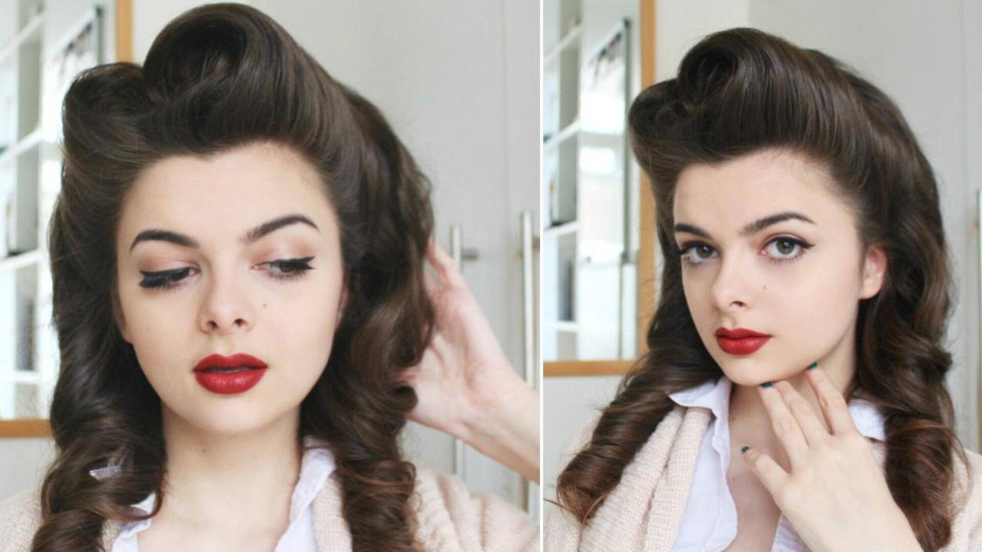 Victory rolls: Modern twist on retro hairstyles