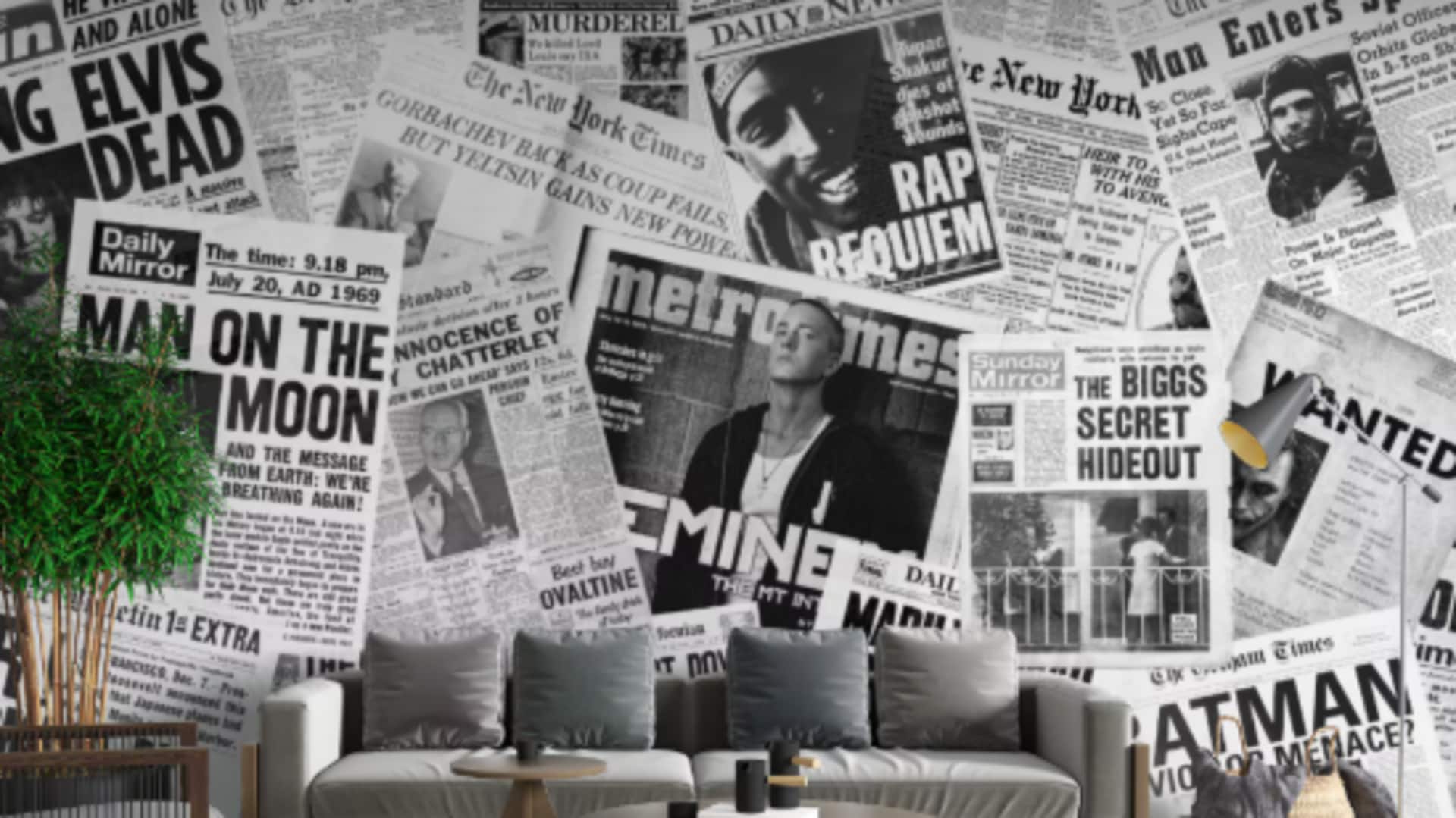 Turn vintage newspapers into modern art: Here's how Turn vintage newspapers into modern art: Here's how
