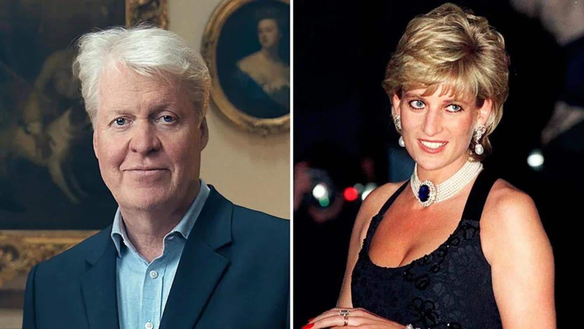 When is Princess Diana's brother's book about her coming out?