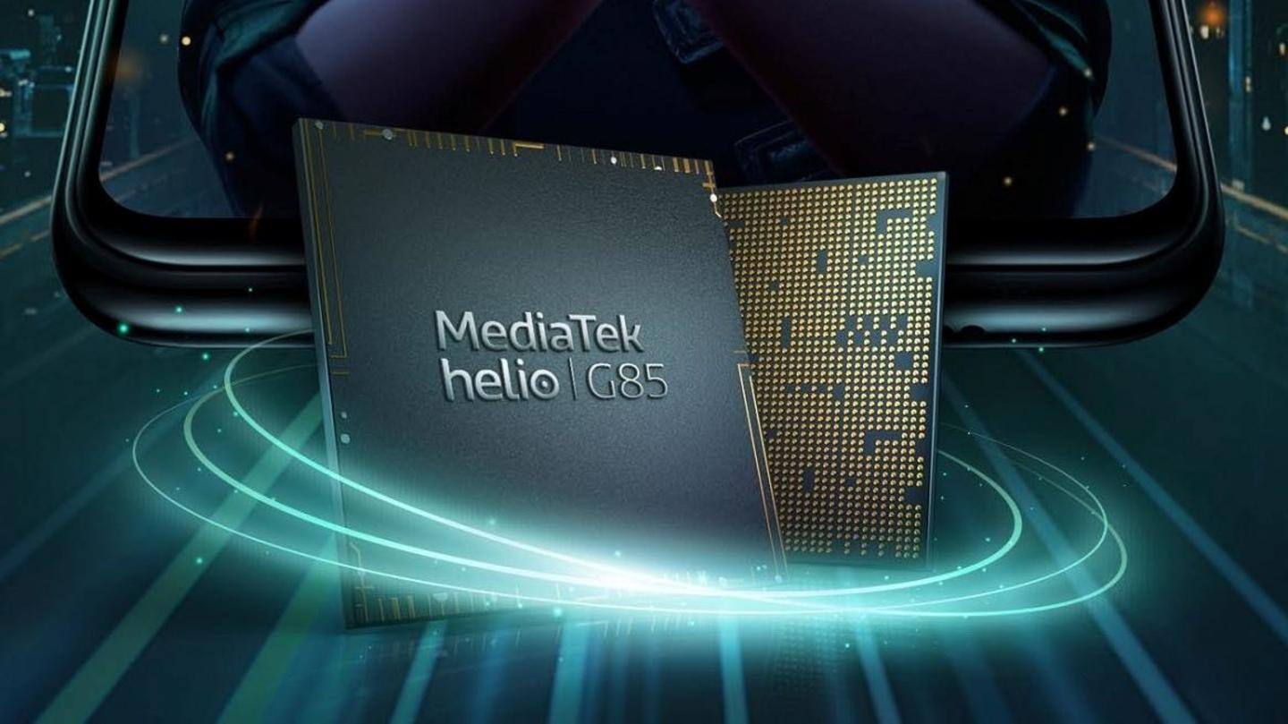 It will be powered by a MediaTek Helio G85 processor It will be powered by a MediaTek Helio G85 processor