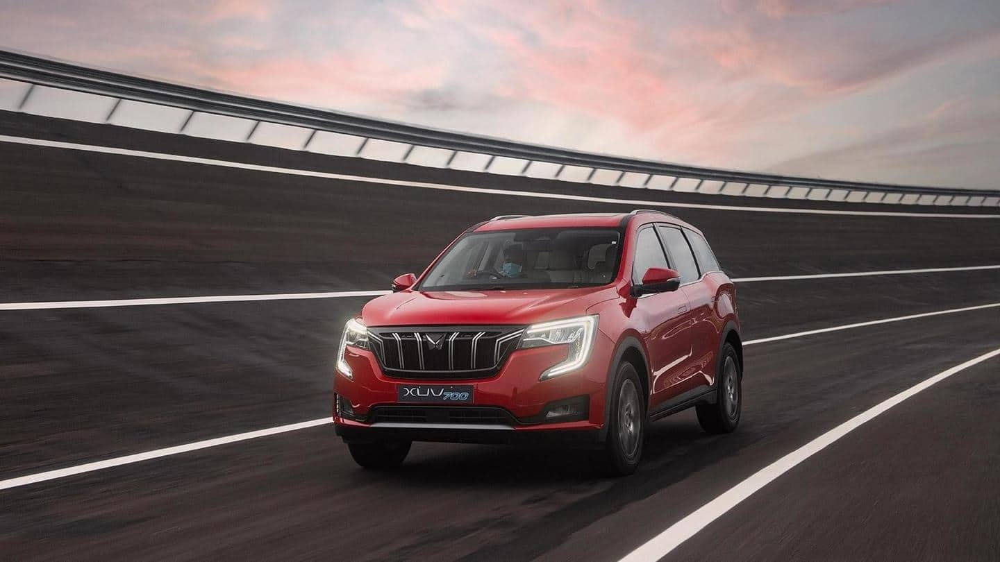 Mahindra XUV700 receives 1.5 lakh bookings in record time