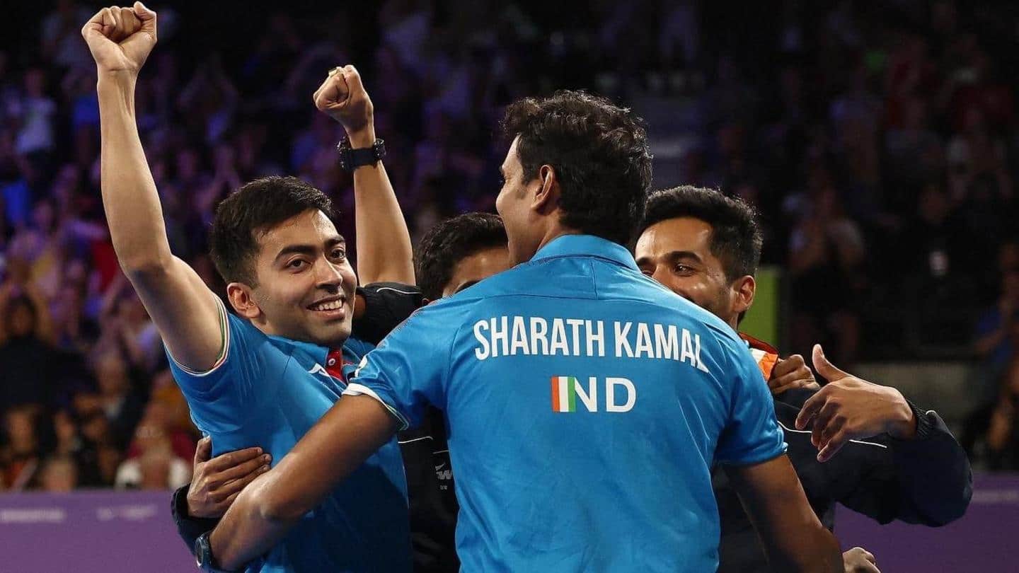 CWG: India men's TT team bags silver medal in doubles