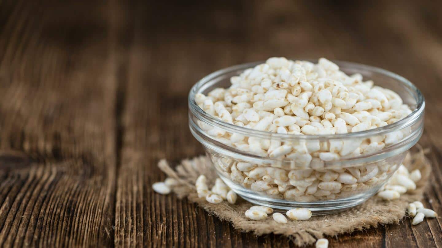 Try these 5 delicious recipes using puffed rice