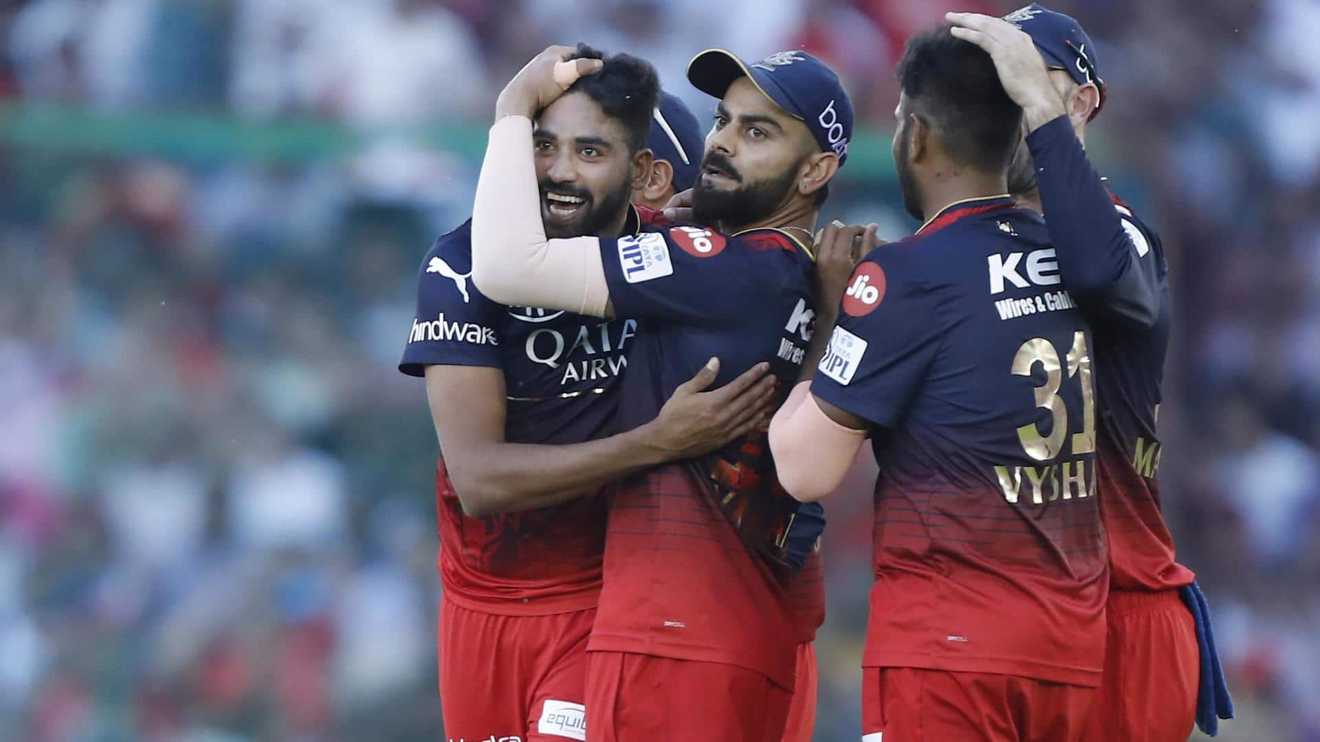 IPL 2023: RCB bounce back with a win against PBKS