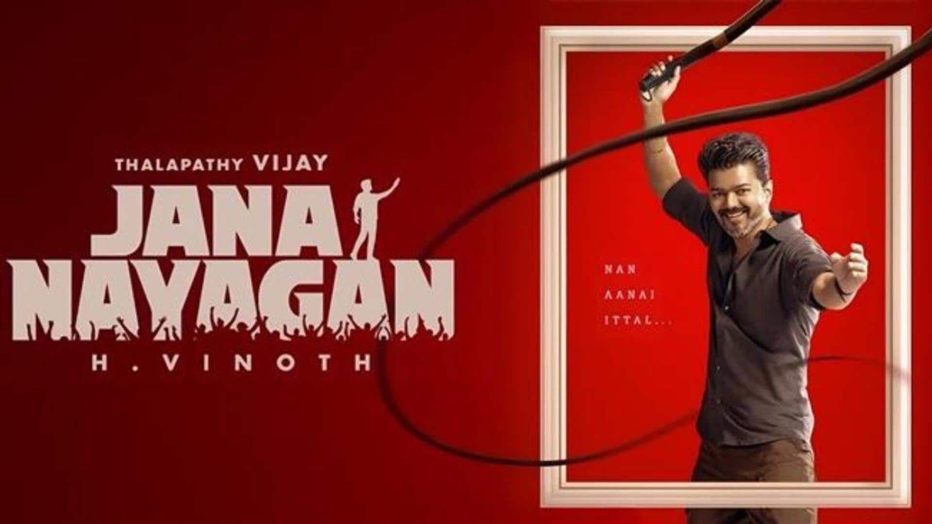 Vijay's 'Jana Nayagan' to drop 1st single on Diwali?