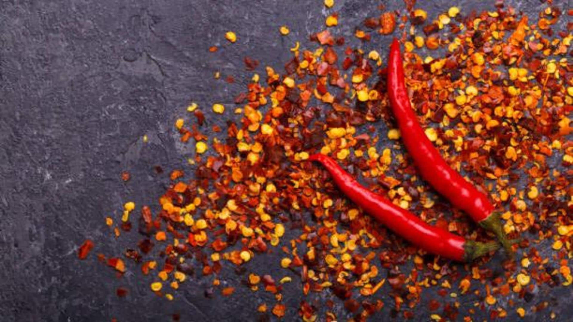 How to use red chili flakes in cooking