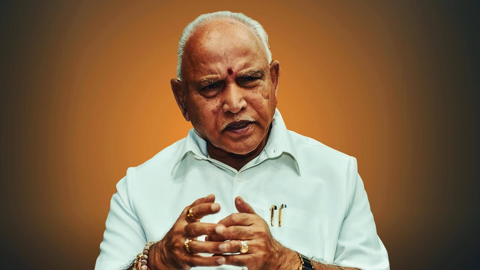 Yediyurappa booked for sexually assaulting minor; former CM denies allegation 