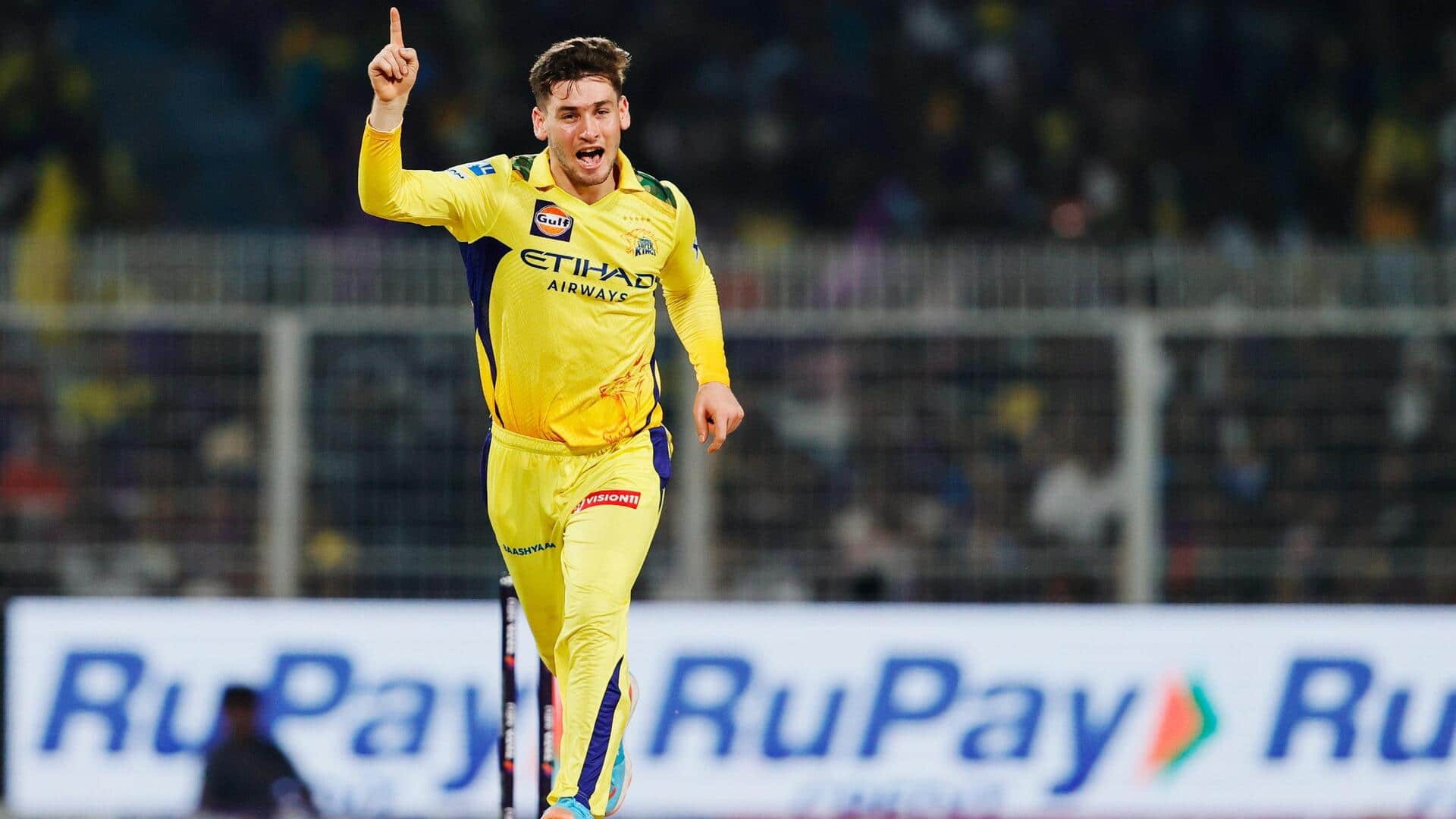 IPL: Noor Ahmad becomes fourth CSK spinner with this record IPL: Noor Ahmad becomes fourth CSK spinner with this record