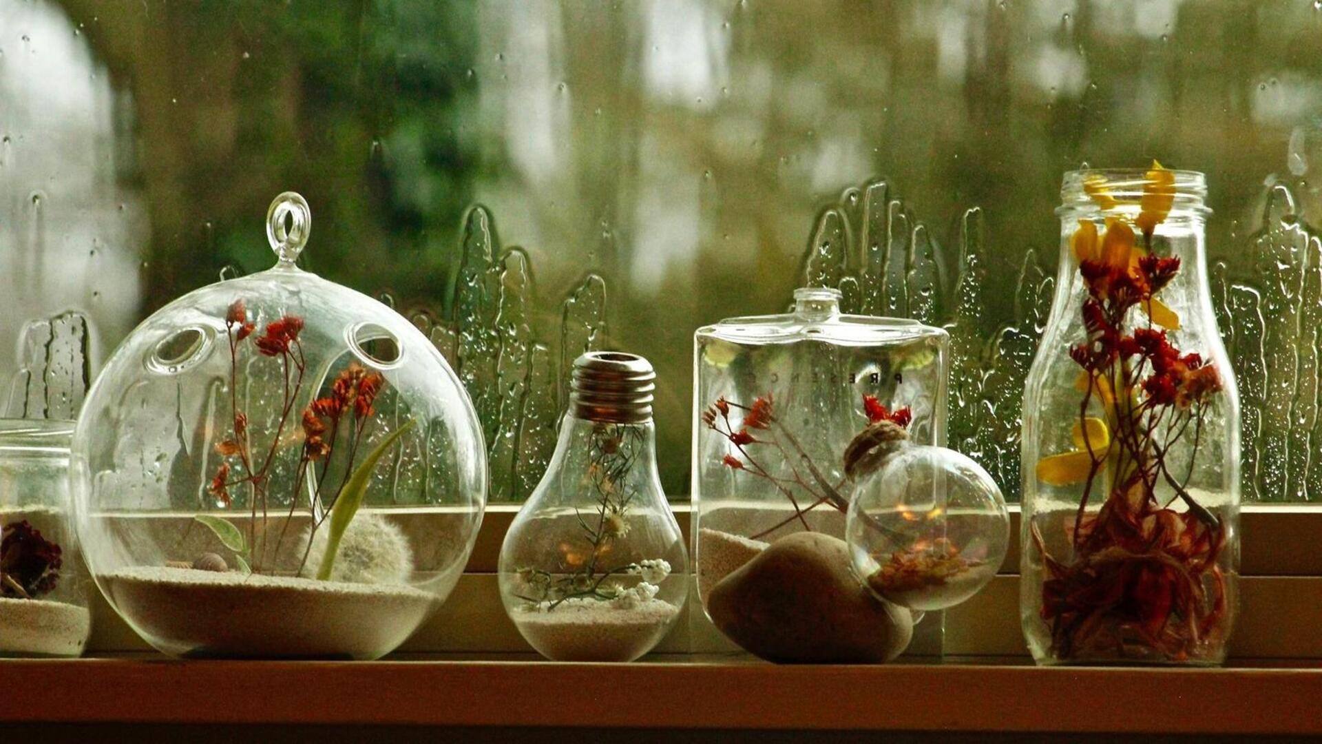 Enhance your house's aesthetics using these glass pieces    