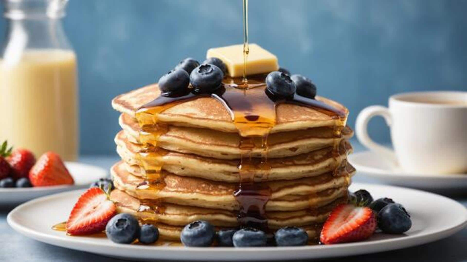 Upgrade your breakfast menu with flaxseed pancakes