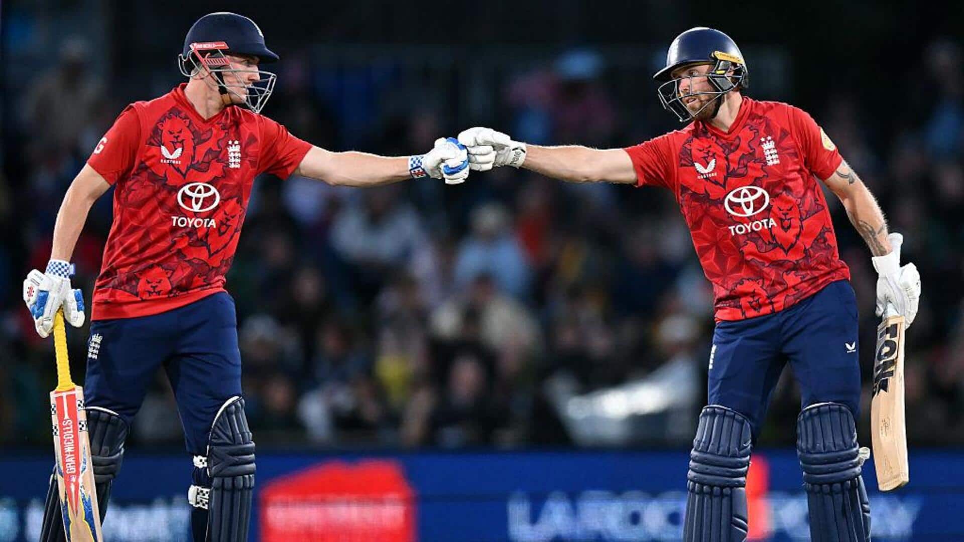 Presenting England pairs with century partnerships against India (T20Is)