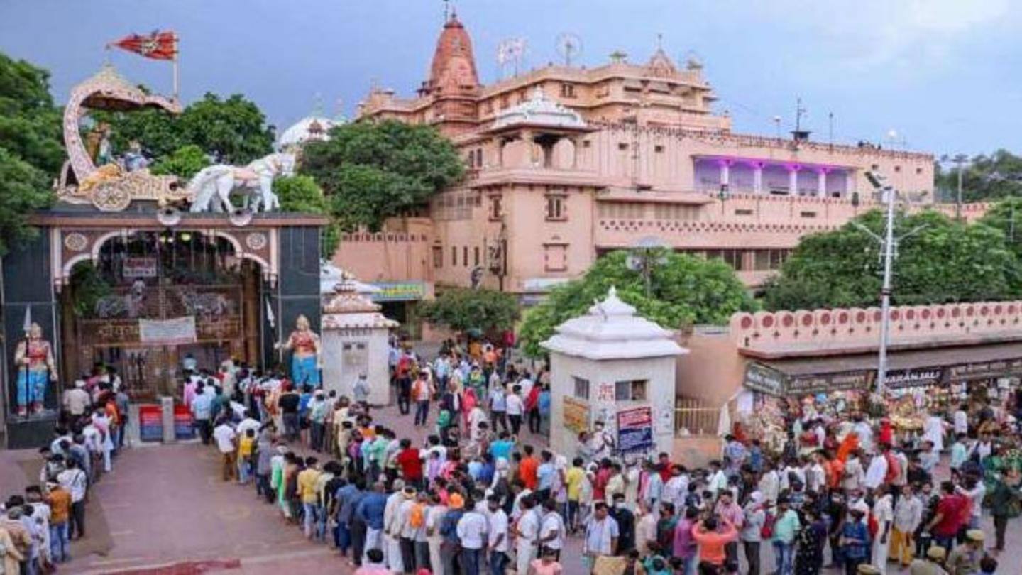 Modi speaks of Vrindavan's glory Modi speaks of Vrindavan's glory
