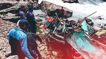 J&K: 6 ITBP personnel killed in bus accident, 30 injured