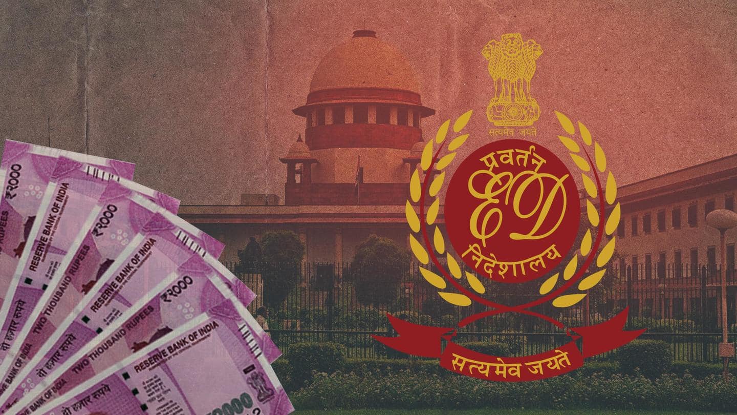 Supreme Court to review its 'Money Laundering Act' decision today