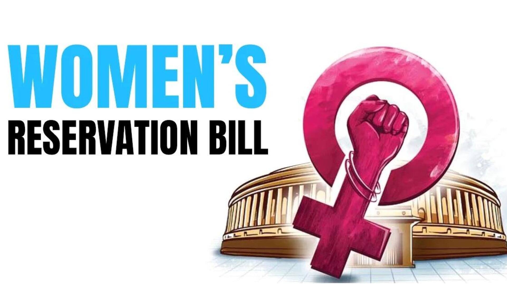 Law Minister Meghwal introduces Women's Reservation Bill in Lok Sabha