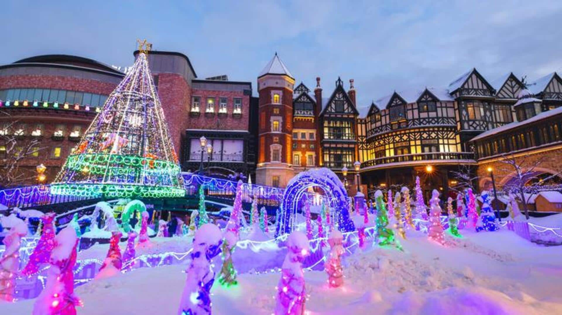 Discover Sapporo's magical snow festivals