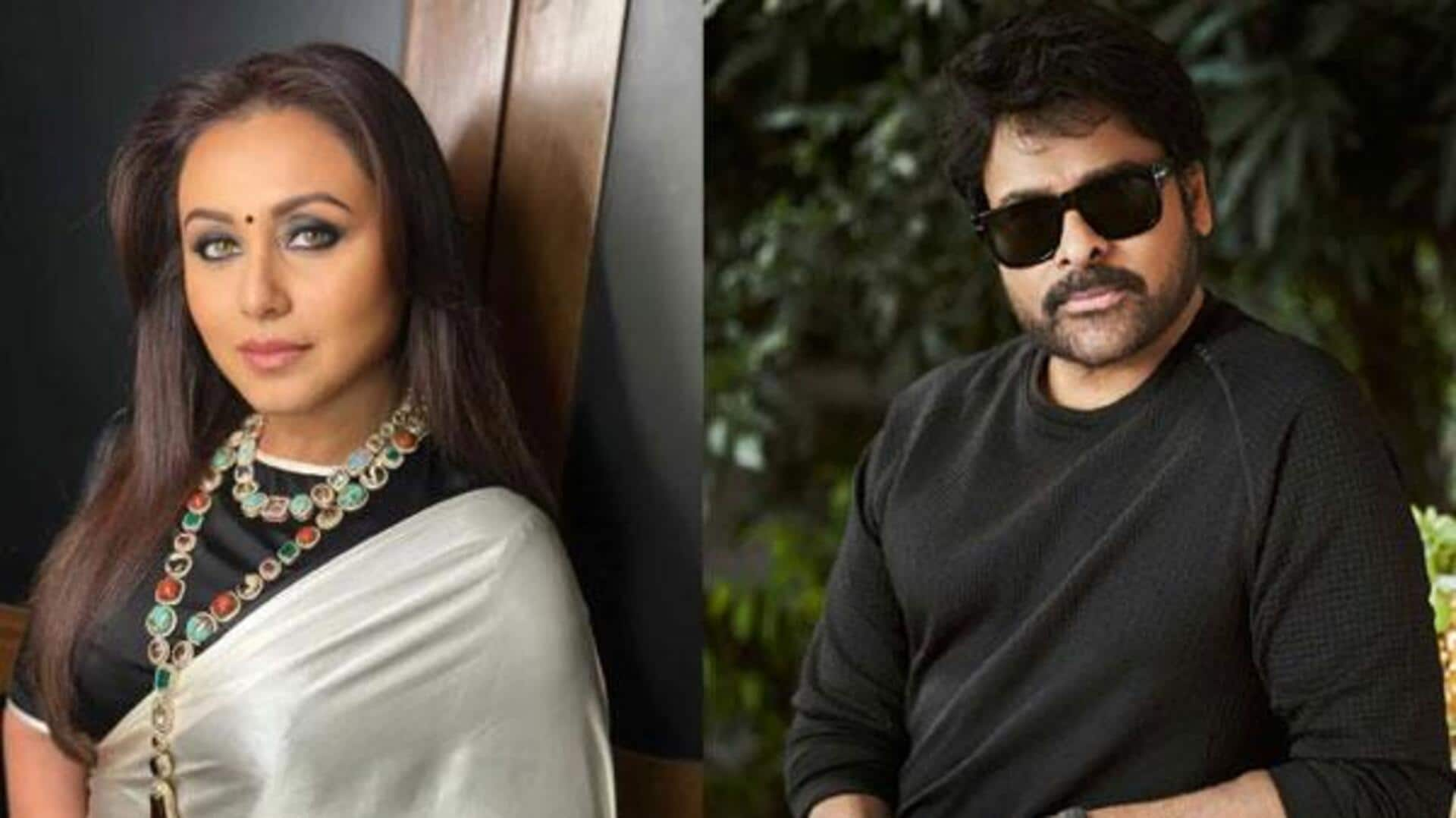 Rani Mukerji may join Chiranjeevi in Srikanth Odela's next: Report