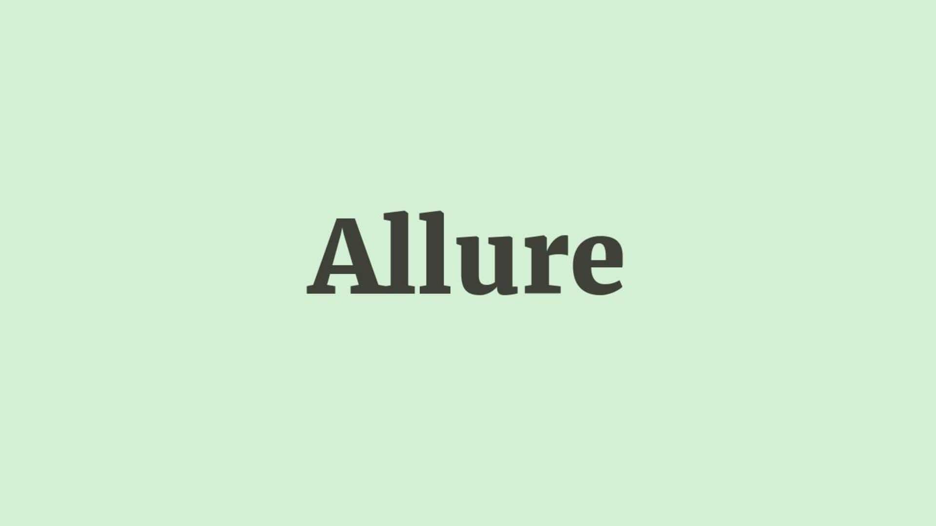 Word of the Day: Allure