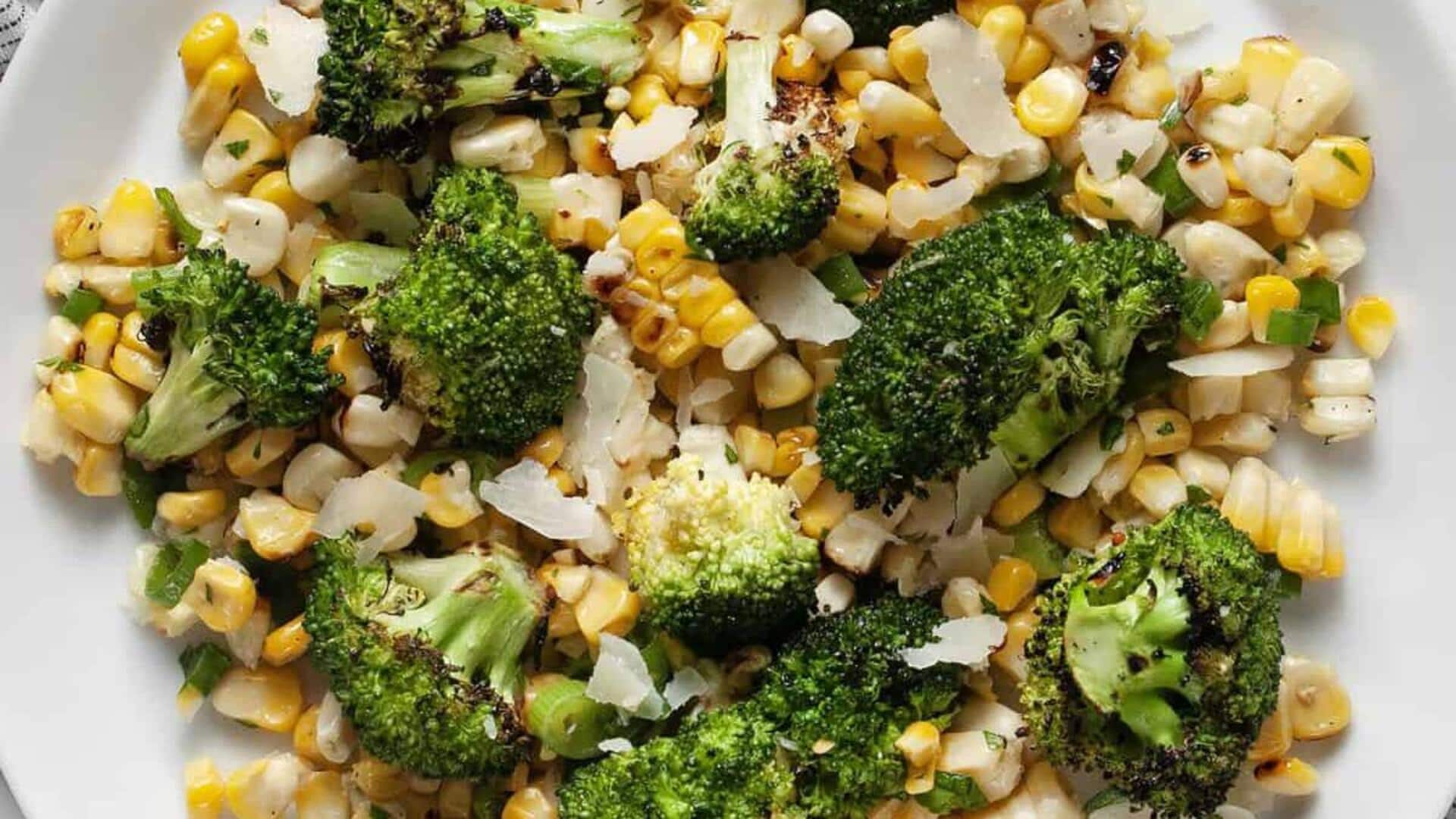 Broccoli + sweetcorn: 5 tasty combos