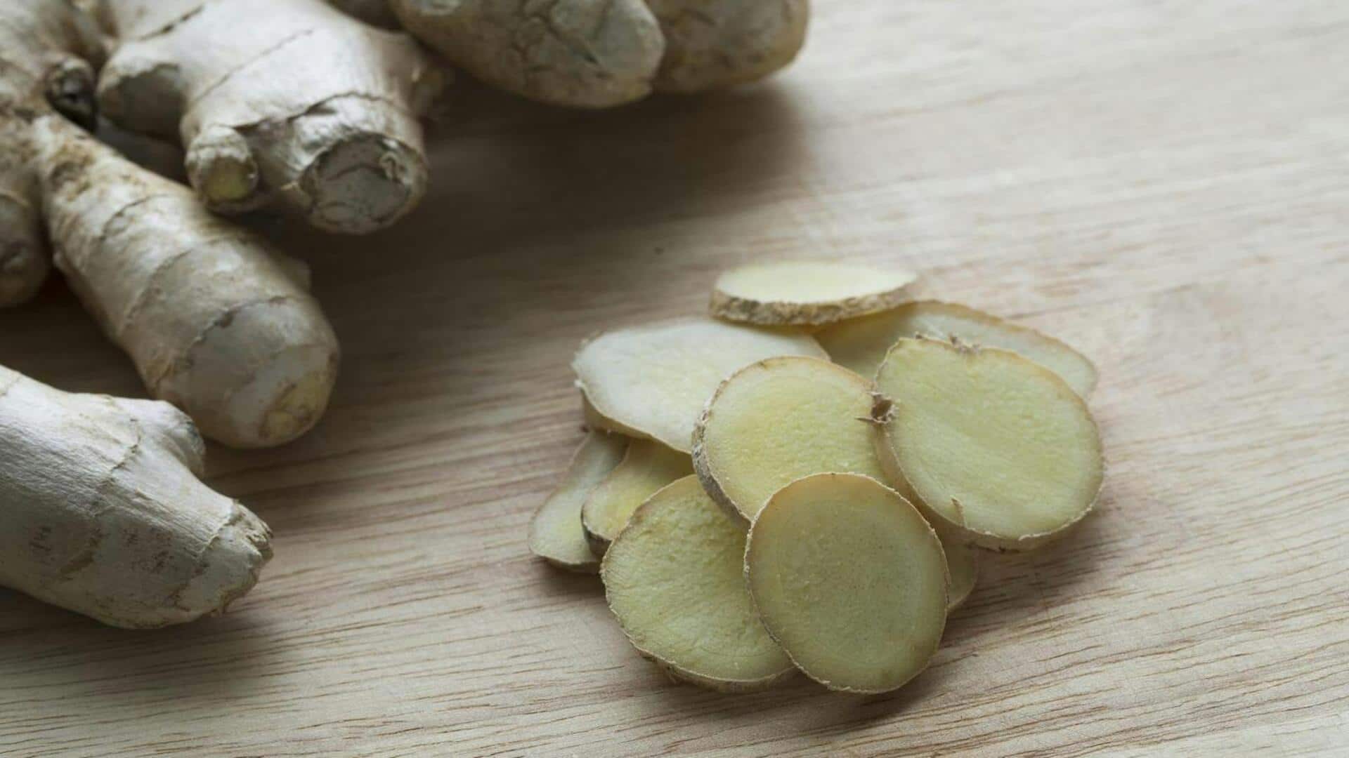 How to use ginger compress for pain relief  