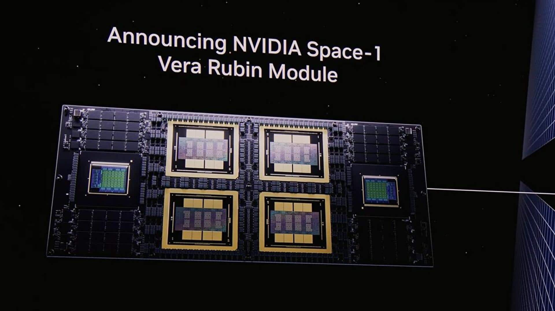 NVIDIA launches AI chip for data centers in space