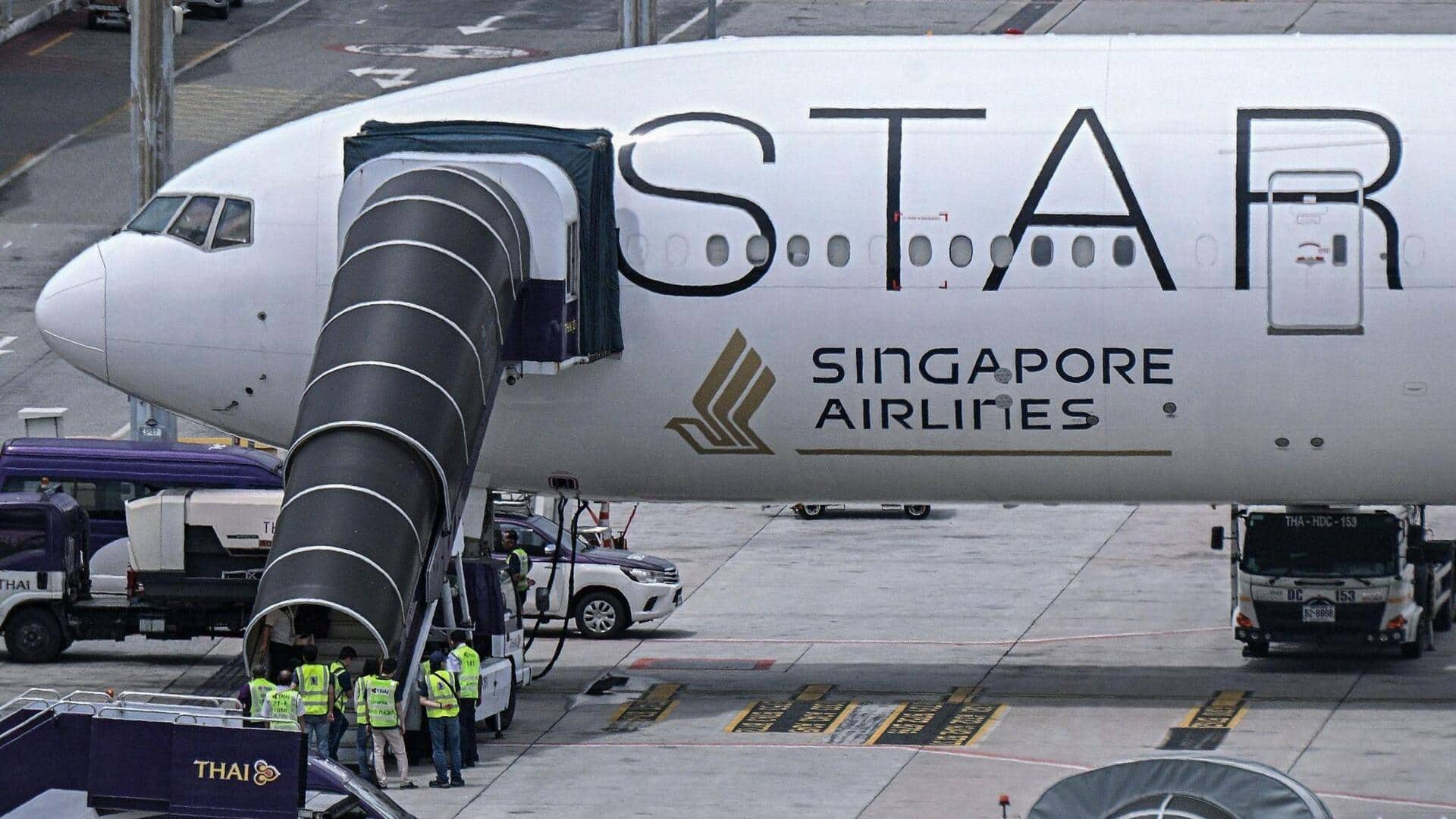 Singapore Airlines offers compensation to passengers injured in turbulence incident