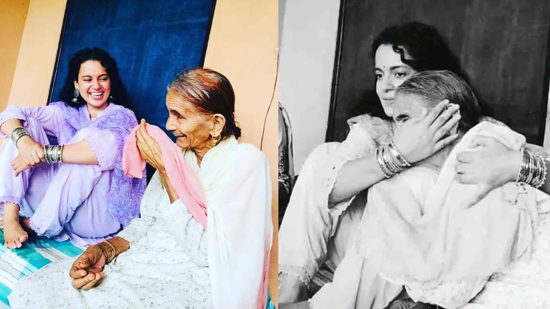 Kangana Ranaut mourns her over 100-year-old grandmother; pens emotional tribute