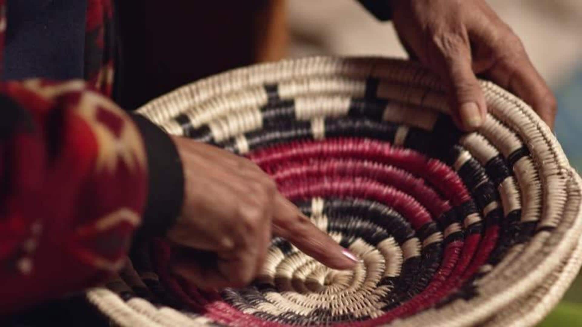 How to master straw basket weaving