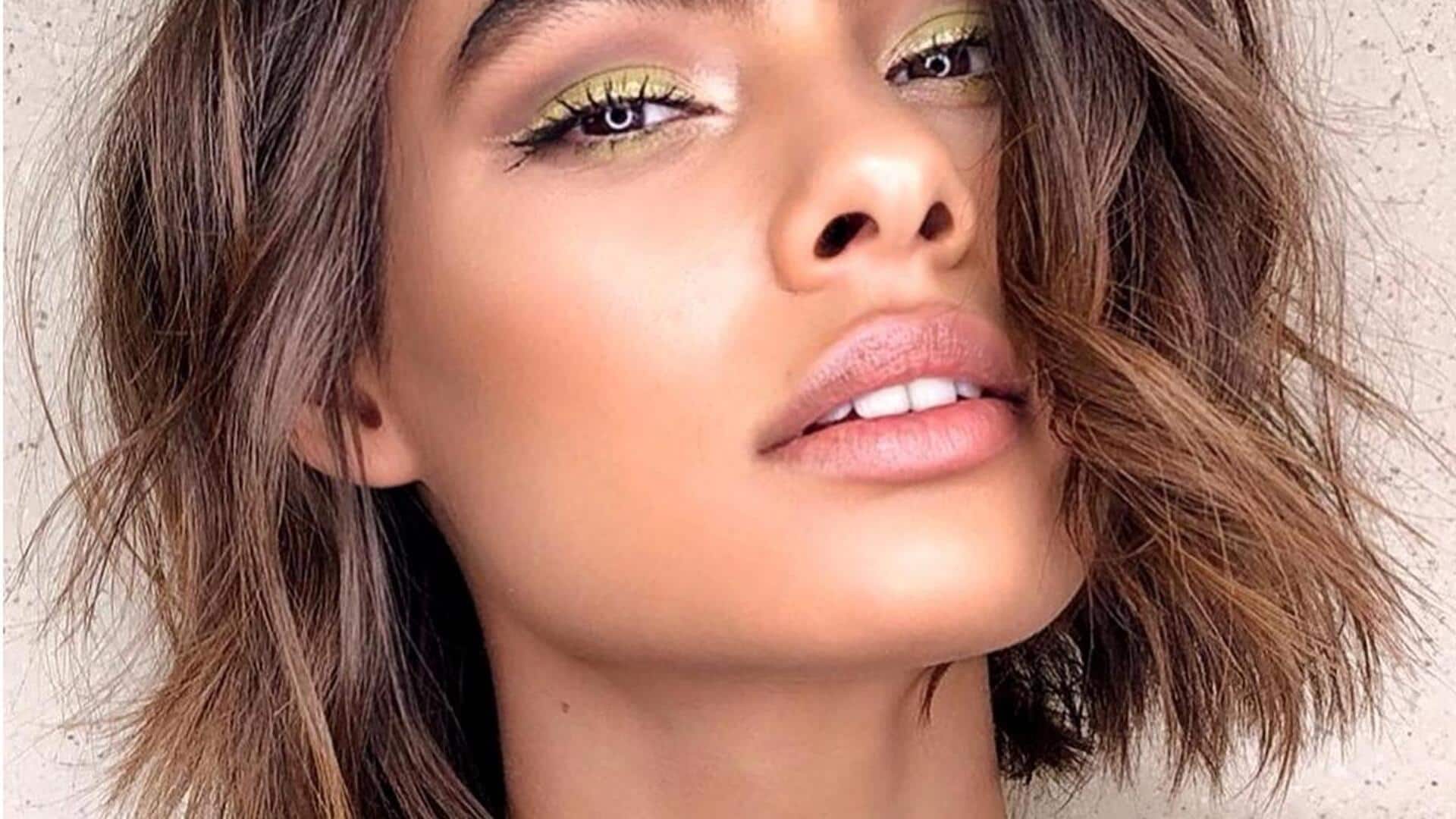 How to style chin-length hair