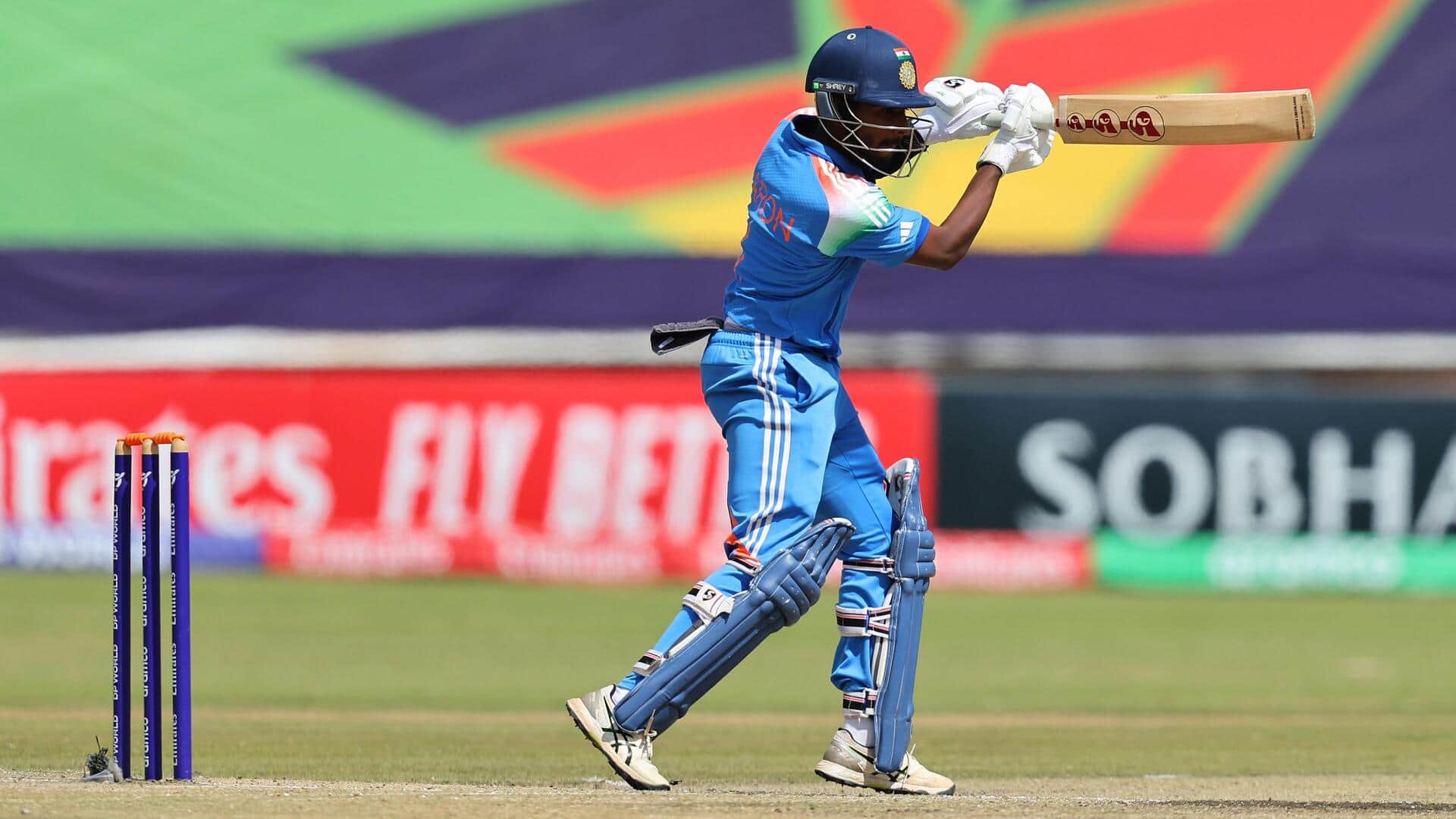 Aaron George hammers century as India reach U19 WC final