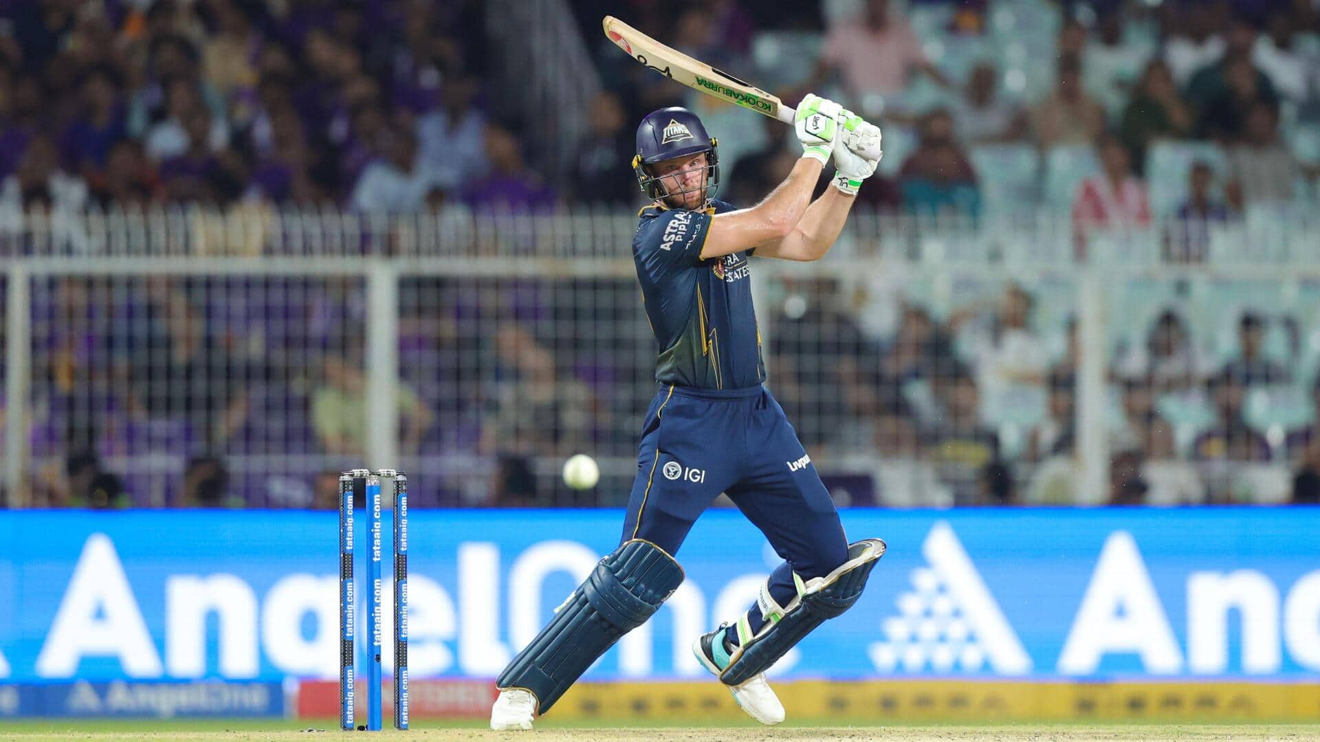 Jos Buttler becomes fifth player with 1,300 T20 fours: Stats