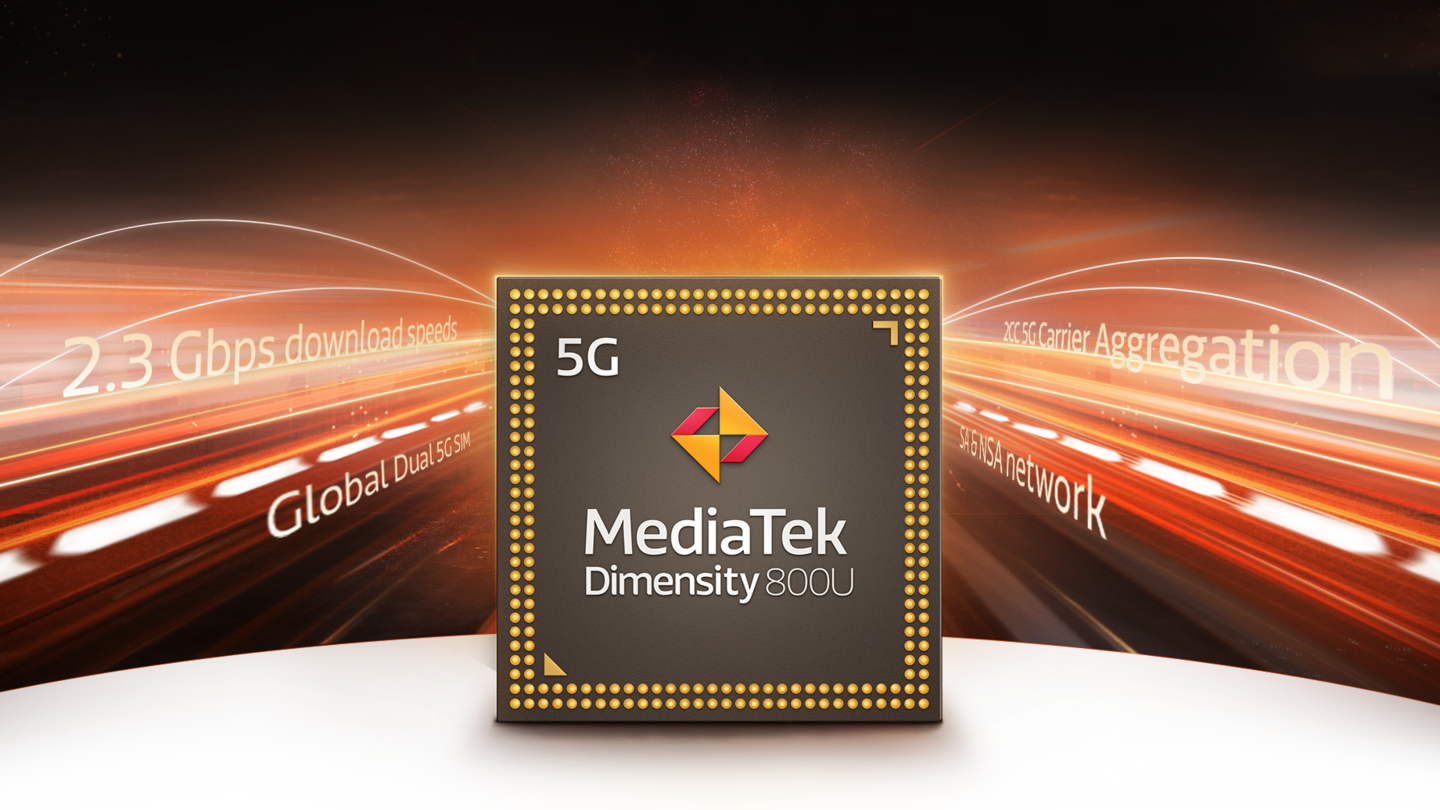 It is fueled by a Dimensity 800U processor It is fueled by a Dimensity 800U processor